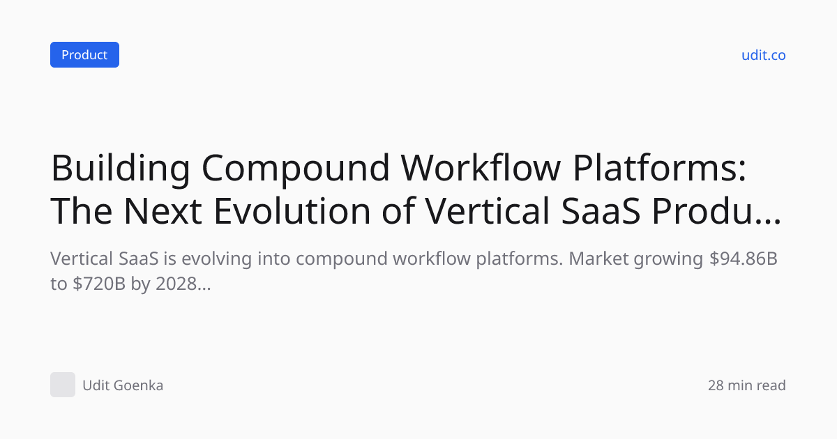 Building Compound Workflow Platforms: The Next Evolution of…